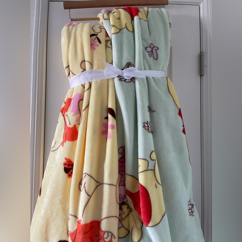 Winnie The Pooh Blanket Set